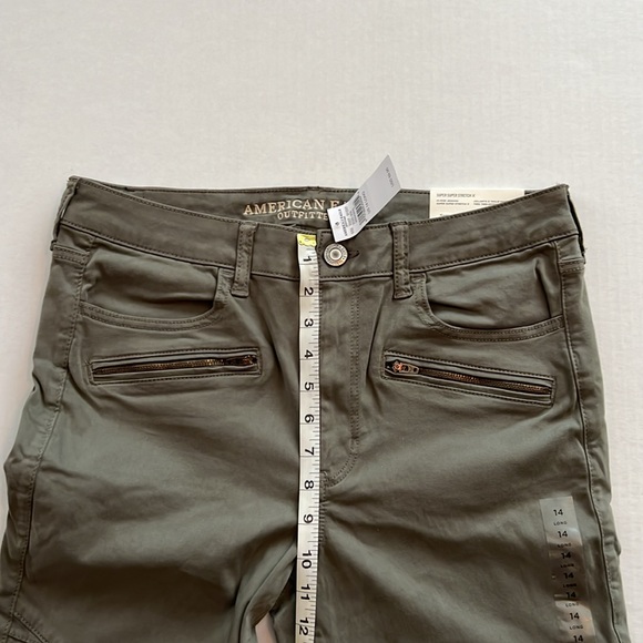 American Eagle 🦅 Outfitters Moto Jeggings Size 14L - Picture 11 of 12